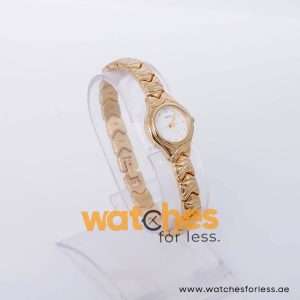 Lorus Women’s Quartz Gold Stainless Steel White Dial 20mm Watch RRS40HX9