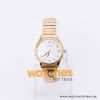 Pulsar Men’s Quartz Gold Stainless Steel White Dial 35mm Watch PRS618X1