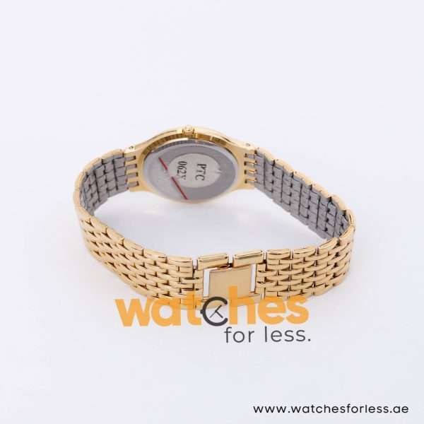 Pulsar Women’s Quartz Gold Stainless Steel Gold Dial 32mm Watch PTC062X