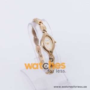 Pulsar Women’s Quartz Gold Stainless Steel Champagne Dial 19mm Watch PTC312X1