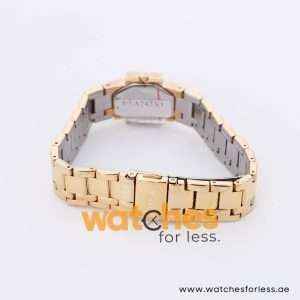 Pulsar Women’s Quartz Gold Stainless Steel Gold Dial 21mm Watch PTA242X1