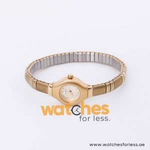 Pulsar Women’s Quartz Gold Stainless Steel Champagne Dial 18mm Watch PPH512X9