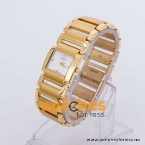 Pulsar Women’s Quartz Gold Stainless Steel White Dial 25mm Watch PTA484X