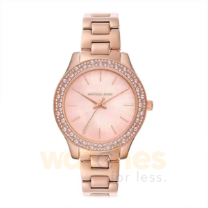 Michael Kors Women’s Quartz Rose Gold Stainless Steel Pink Dial 36mm Watch MK1068 UAE DUBAI AJMAN SHARJAH ABU DHABI RAS AL KHAIMA UMM UL QUWAIN ALAIN FUJAIRAH