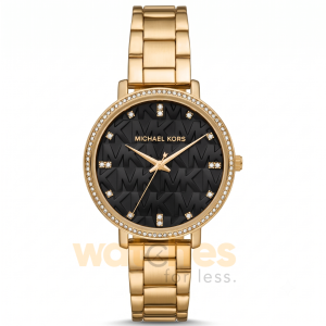 Michael Kors Women’s Quartz Gold Stainless Steel Black Dial 38mm Watch MK4593 UAE DUBAI AJMAN SHARJAH ABU DHABI RAS AL KHAIMA UMM UL QUWAIN ALAIN FUJAIRAH