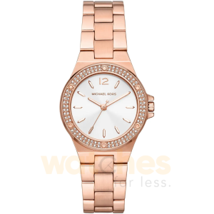 Michael Kors Women’s Quartz Rose Gold Stainless Steel Silver Dial 33mm Watch MK7279
