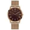 Guess Men’s Quartz Rose Gold Stainless Steel Brown Dial 44mm Watch GW0074G1 UAE DUBAI AJMAN SHARJAH ABU DHABI RAS AL KHAIMA UMM UL QUWAIN ALAIN FUJAIRAH