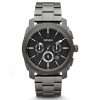 Fossil Men’s Quartz Grey Stainless Steel Black Dial 45mm Watch FS4662 UAE DUBAI AJMAN SHARJAH ABU DHABI RAS AL KHAIMA UMM UL QUWAIN ALAIN FUJAIRAH