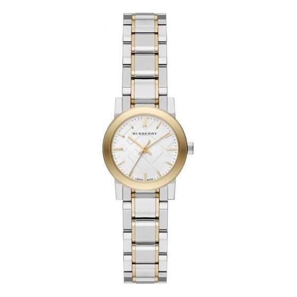 Burberry Women’s Quartz Silver Stainless Steel Silver Dial 26mm Watch BU9217