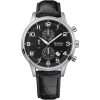 Hugo Boss Men’s Quartz Black Leather Strap Black Dial 44mm Watch 1512448