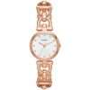 Fossil Women’s Quartz Rose Gold Stainless white Dial 28mm Watch ES3350