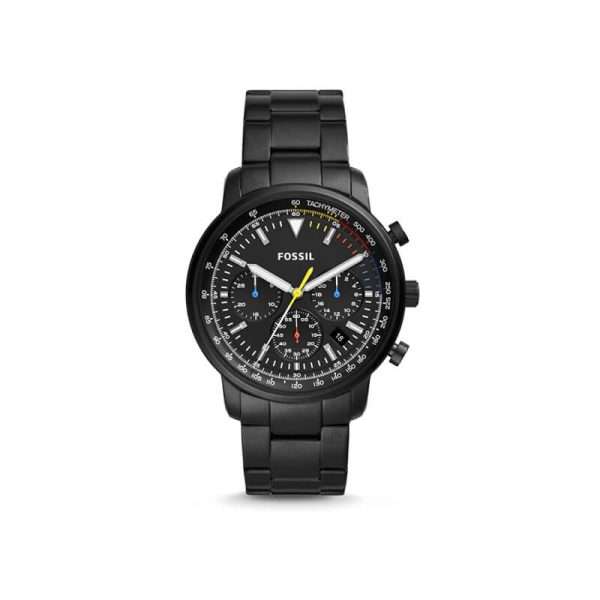 Fossil Men’s Quartz Black Stainless Steel Black Dial 44mm Watch FS5413 UAE DUBAI AJMAN SHARJAH ABU DHABI RAS AL KHAIMA UMM UL QUWAIN ALAIN FUJAIRAH