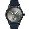 Hugo Boss Men’s Quartz Blue Lather Strap Gray Dial 44mm Watch 1513684