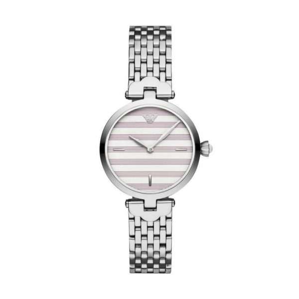 Emporio Armani Women’s Quartz Stainless Steel White Dial 32mm Watch AR11195 UAE DUBAI AJMAN SHARJAH ABU DHABI RAS AL KHAIMA UMM UL QUWAIN ALAIN FUJAIRAH