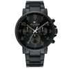 Tommy Hilfiger Men’s Quartz Black Stainless Steel Black Dial 46mm Watch 1710383