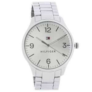 Tommy Hilfiger Men’s Quartz Silver Stainless Steel Silver Dial 42mm Watch 1791519