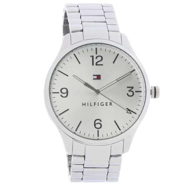 Tommy Hilfiger Men’s Quartz Silver Stainless Steel Silver Dial 42mm Watch 1791519