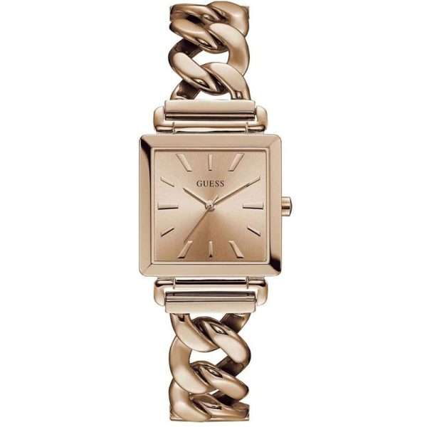 Guess Women’s Quartz Rose Gold Stainless Steel Rose Gold Dial 28mm Watch W1029L3 UAE DUBAI AJMAN SHARJAH ABU DHABI RAS AL KHAIMA UMM UL QUWAIN ALAIN FUJAIRAH