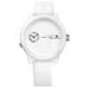 Tommy Hilfiger Men’s Quartz White Silicone Strap White Dial 44mm Watch 1791324