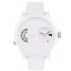 Tommy Hilfiger Men’s Quartz White Silicone Strap White Dial 44mm Watch 1791558