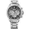 Hugo Boss Men’s Quartz Silver Stainless Steel Black Dial Watch 1512883