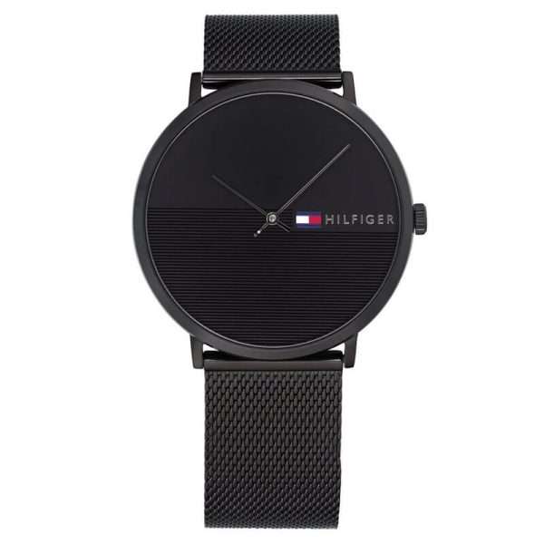 Tommy Hilfiger Men’s Quartz Black Stainless Steel Black Dial 40mm Watch 1791464