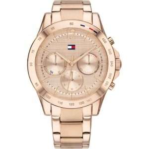 Tommy Hilfiger Women’s Quartz Rose Gold Stainless Steel Rose Gold Dial 38mm Watch 1782197