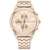 Tommy Hilfiger Women’s Quartz Rose Gold Stainless Steel Rose Gold Mother Of Pearl Dial 39mm Watch 1782120