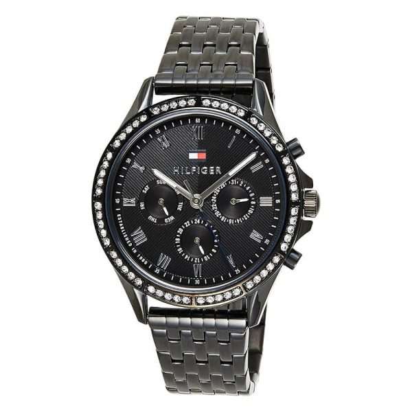 Tommy Hilfiger Women’s Quartz Black Stainless Steel Black Dial 38mm Watch 1782144 UAE DUBAI AJMAN SHARJAH ABU DHABI RAS AL KHAIMA UMM UL QUWAIN ALAIN FUJAIRAH