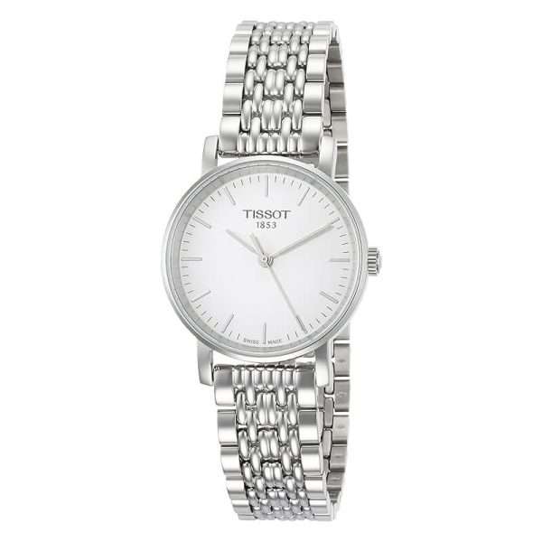 Tissot Women’s Quartz Swiss Made Silver Stainless Steel Silver Dial 30mm Watch T109.210.11.031.00 UAE DUBAI AJMAN SHARJAH ABU DHABI RAS AL KHAIMA UMM UL QUWAIN ALAIN FUJAIRAH