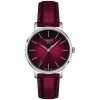 Tissot Women’s Quartz Swiss Made Dark Pink Leather Strap Dark Pink Dial 34mm Watch T143.210.17.331.00 UAE DUBAI AJMAN SHARJAH ABU DHABI RAS AL KHAIMA UMM UL QUWAIN ALAIN FUJAIRAH