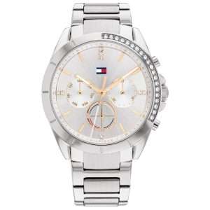 Tommy Hilfiger Women’s Quartz Silver Stainless Steel Silver Dial 38mm Watch 1782384