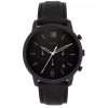 Fossil Men’s Quartz Black Leather Strap Black Dial 44mm Watch FS5503