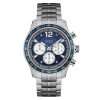 Guess Men’s Quartz Silver Stainless Steel Blue Dial 44mm Watch W0969G1 UAE DUBAI AJMAN SHARJAH ABU DHABI RAS AL KHAIMA UMM UL QUWAIN ALAIN FUJAIRAH