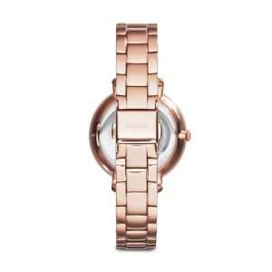 Fossil Women’s Quartz Rose Gold Stainless Steel Rose Gold Dial 36mm Watch ES3665