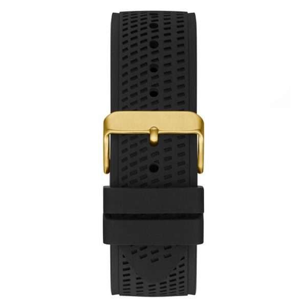 Guess Men’s Quartz Black Silicone Strap Black Dial 46mm Watch GW0333G2 UAE DUBAI AJMAN SHARJAH ABU DHABI RAS AL KHAIMA UMM UL QUWAIN ALAIN FUJAIRAH