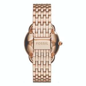 Fossil Women’s Quartz Rose Gold Stainless Steel Rose Gold Dial 36mm Watch ES3713