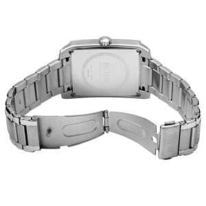 Hugo Boss Men’s Quartz Silver Stainless Steel Silver Dial 34mm Watch 1512772