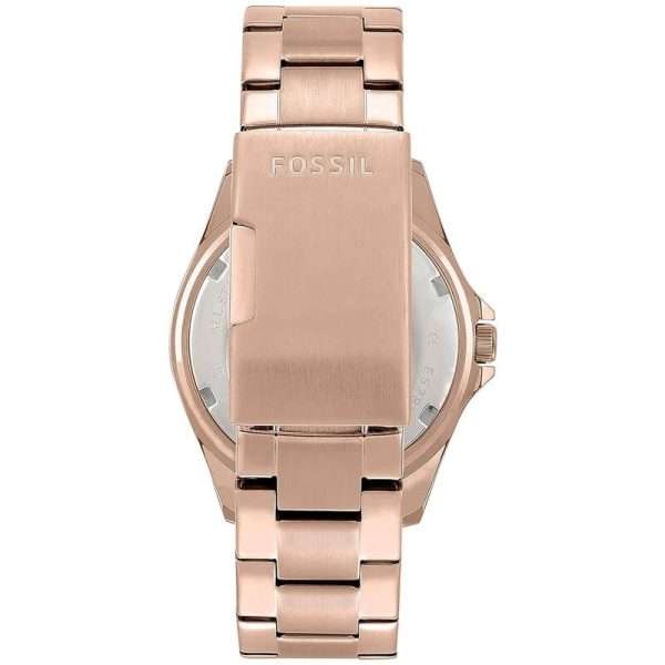 Fossil Women’s Quartz Rose Gold Stainless Steel Rose Gold Dial 38mm Watch ES2811