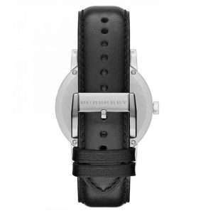 Burberry Men’s Quartz Black Leather Strap Black Dial 38mm Watch BU9009