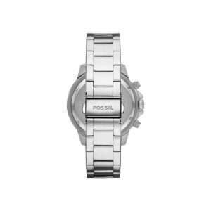 Fossil Men’s Quartz Silver Stainless Steel Green Dial 45mm Watch BQ2492
