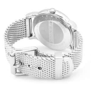 Emporio Armani Men’s Quartz Silver Stainless Steel White Dial 41mm Watch AR1812