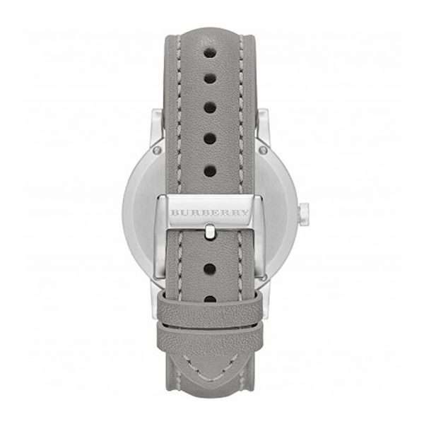 Burberry Women’s Quartz Grey Leather Strap Grey Dial 38mm Watch BU9036