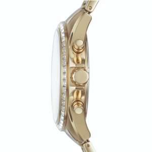Fossil Women’s Quartz Gold Stainless Steel Beige Dial 40mm Watch BQ1775
