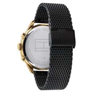 Tommy Hilfiger Men’s Quartz Black Stainless Steel Black Dial 44mm Watch 1791580