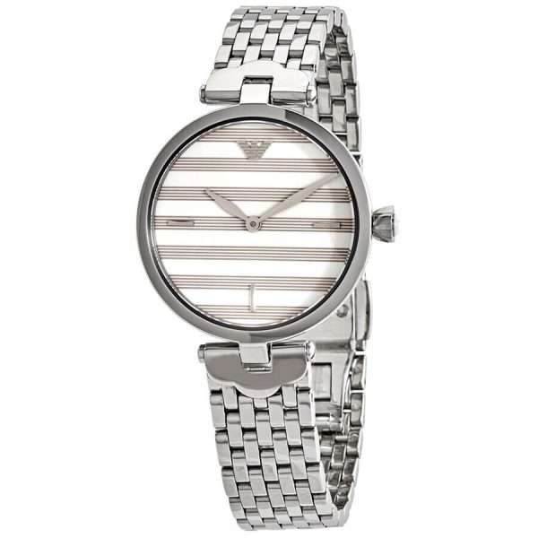 Emporio Armani Women’s Quartz Stainless Steel White Dial 32mm Watch AR11195 UAE DUBAI AJMAN SHARJAH ABU DHABI RAS AL KHAIMA UMM UL QUWAIN ALAIN FUJAIRAH