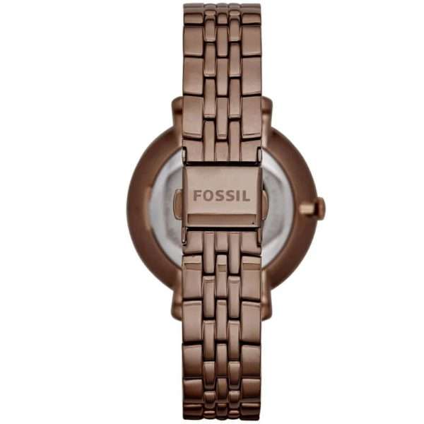 Fossil Women’s Quartz Brown Stainless Steel Brown Dial 36mm Watch ES4275