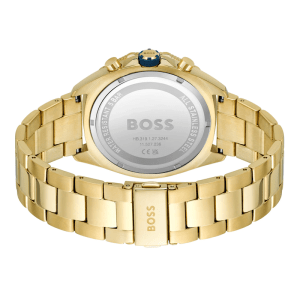 Hugo Boss Men’s Quartz Gold Stainless Steel Blue Dial 44mm Watch 1513973 UAE DUBAI AJMAN SHARJAH ABU DHABI RAS AL KHAIMA UMM UL QUWAIN ALAIN FUJAIRAH