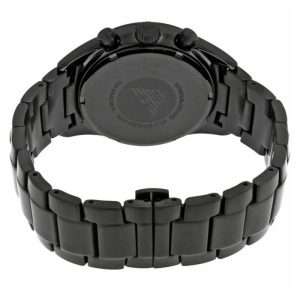 Emporio Armani Men’s Quartz Black Stainless Steel Black Dial 43mm Watch AR6094