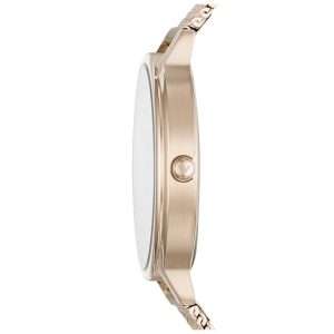 Emporio Armani Women’s Gold Rose Stainless Steel Rose Gold Dial 32mm Watch AR11129